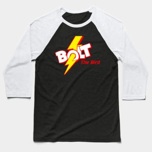 BOLT THE BIRD Baseball T-Shirt